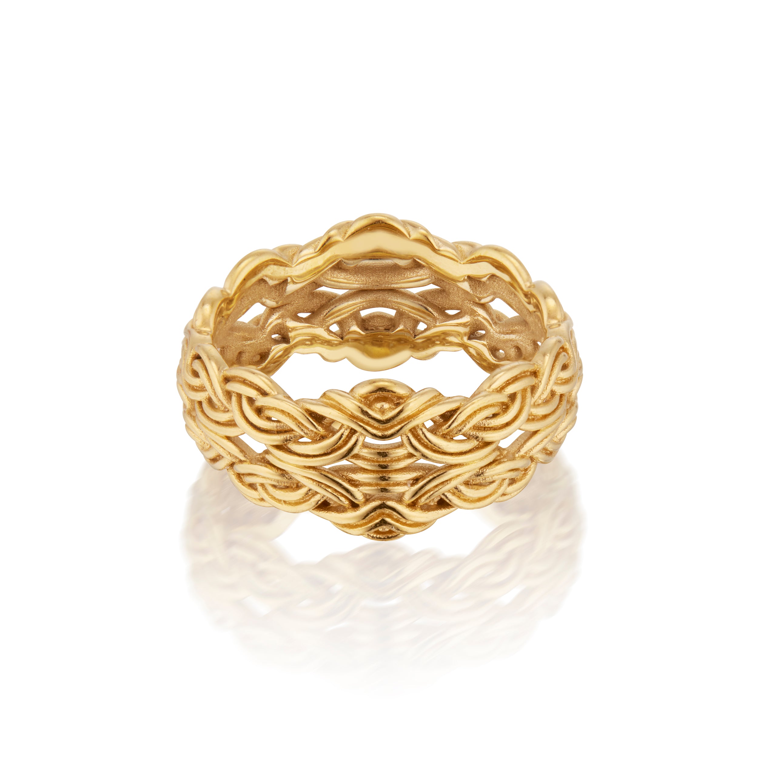 Entwined Band Ring