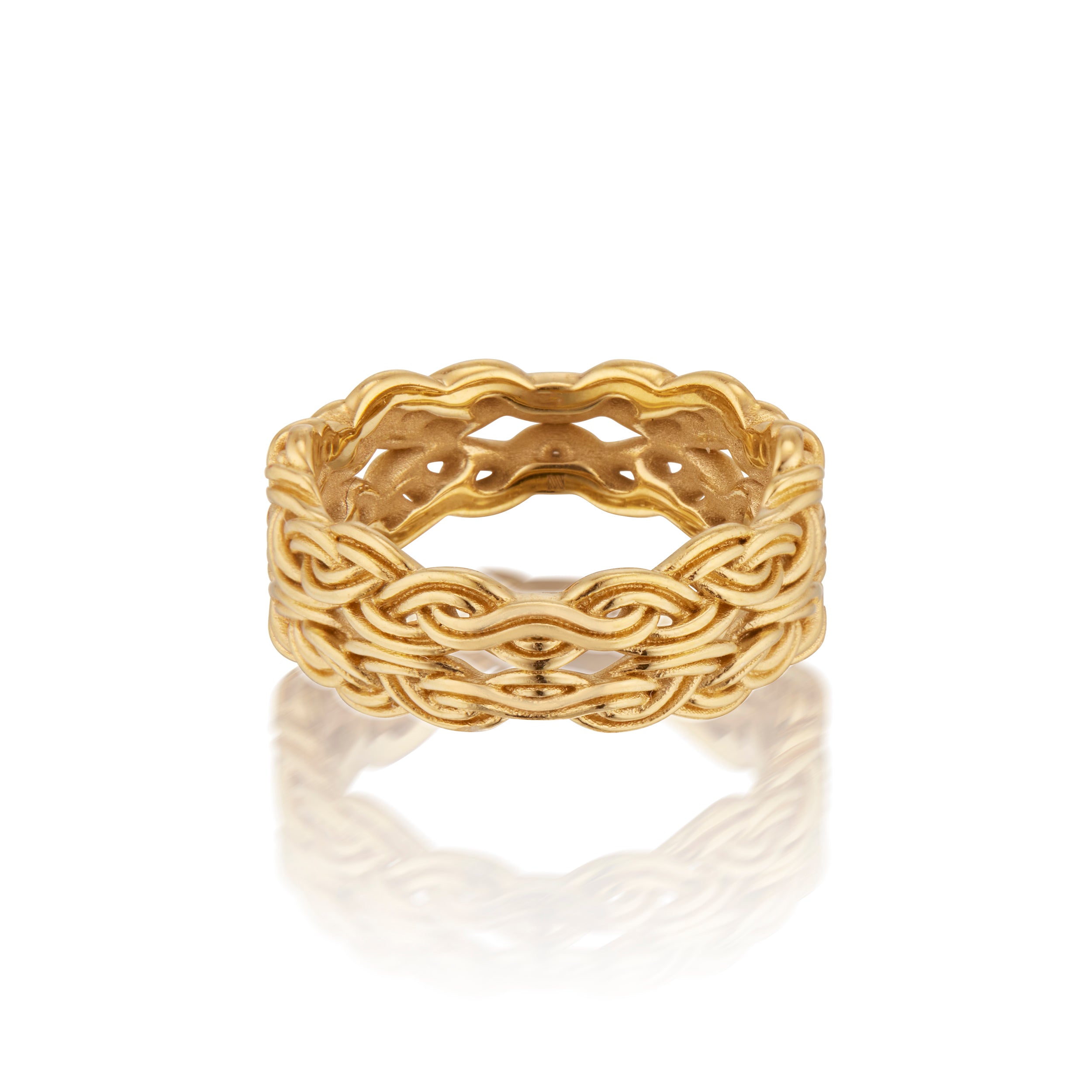 Entwined Band Ring