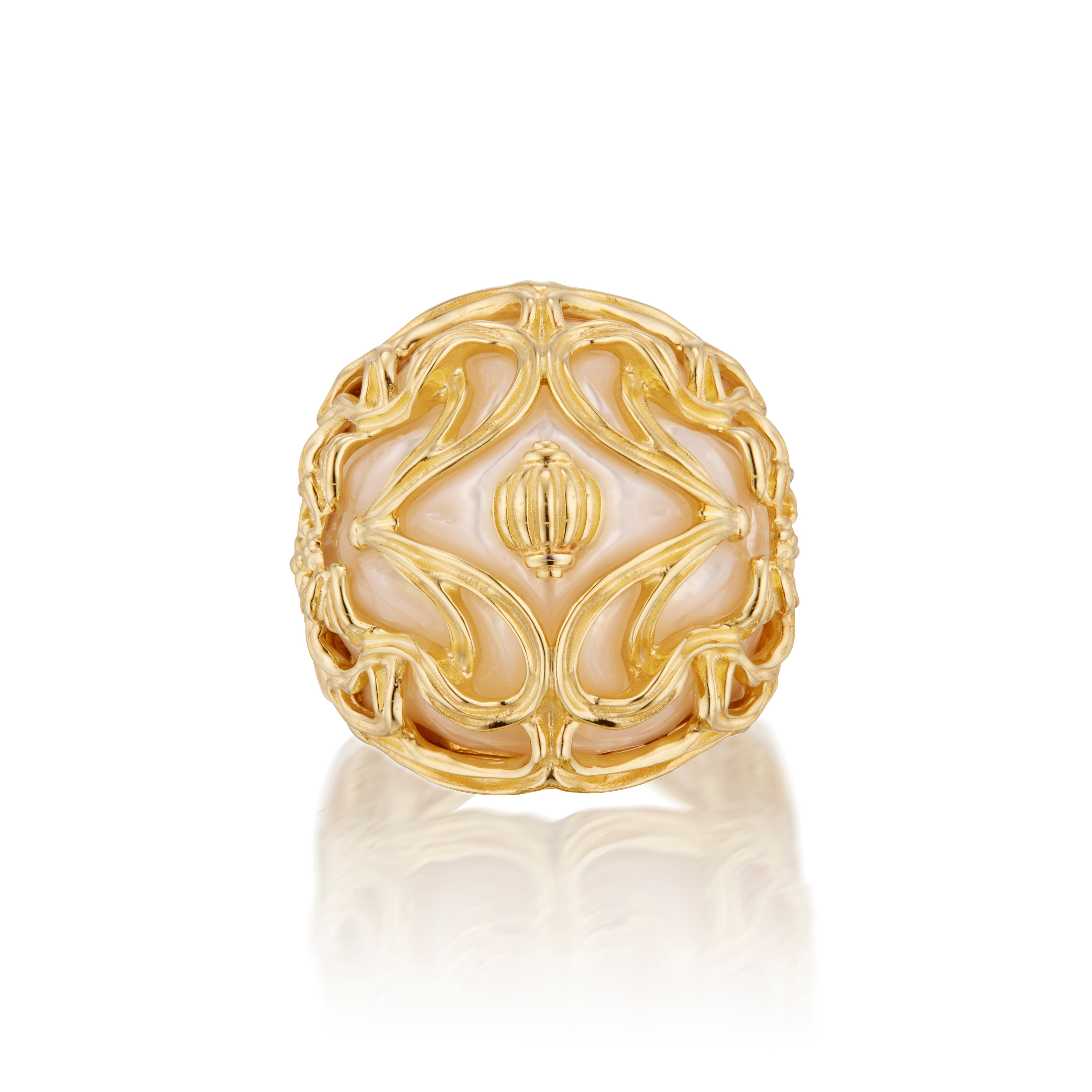 Intricata Ring, Mother of Pearl