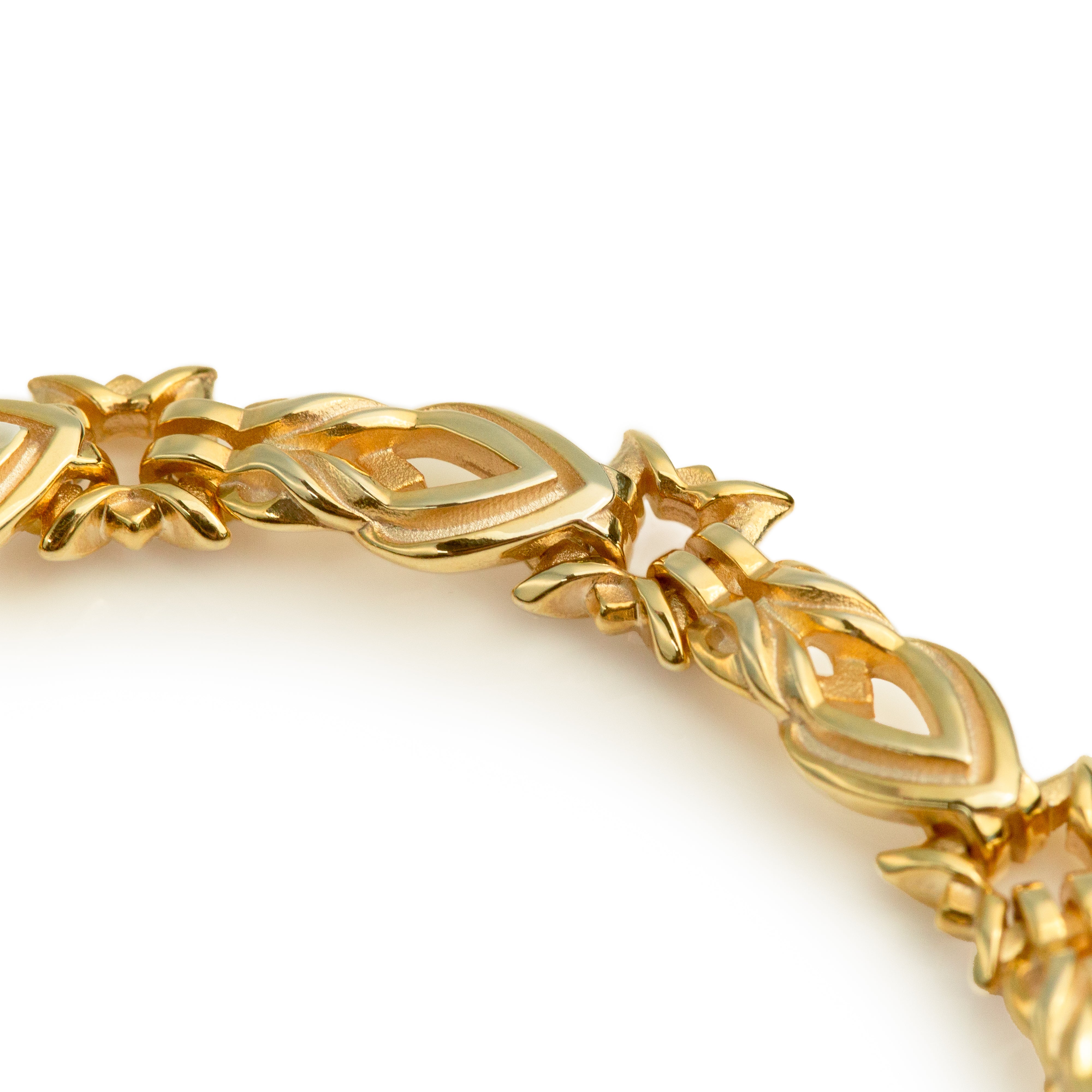 Tracery Link Bracelet